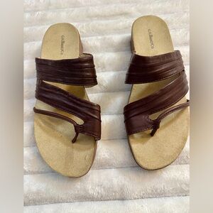 G.H. Bass & Co. Women's Dark Brown Sandals Size 8